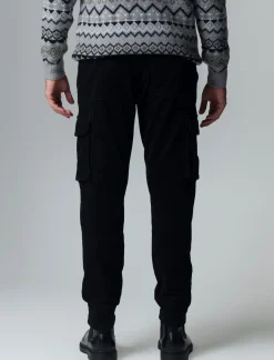 Uomo Piazza Italia Pantaloni<Pantaloni cargo in velluto a coste tapered fit con tasche a toppa posteriori -