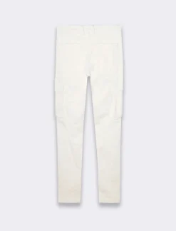 Uomo Piazza Italia Pantaloni<Pantaloni cargo in velluto a coste tapered fit con tasche a toppa posteriori - kaki