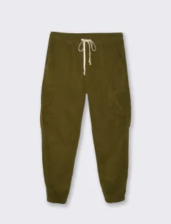 Uomo Piazza Italia Pantaloni<PANTALONI CARGO JOGGER IN VELLUTO - Ve.milit.