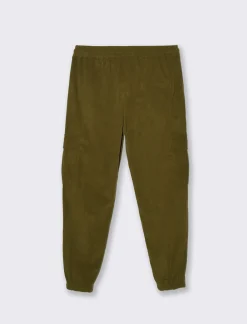 Uomo Piazza Italia Pantaloni<PANTALONI CARGO JOGGER IN VELLUTO - Ve.milit.