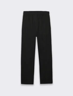 Donna Piazza Italia Donna|Pantaloni<Pantaloni carrot con elastico in vita e tasche frontali - Nero