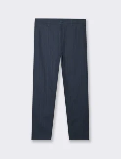 Uomo Piazza Italia Uomo|Pantaloni<Pantaloni chino jogger in cotone spigato elasticizzato -