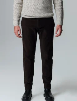 Uomo Piazza Italia Pantaloni<Pantaloni chino jogger in velluto slim fit vita elasticizzata con laccio interno - kaki