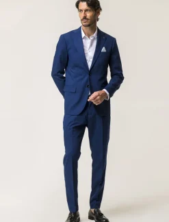 Uomo Piazza Italia Uomo|Pantaloni<Pantaloni formal fit con tasche a filetto posteriori - ette