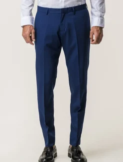 Uomo Piazza Italia Uomo|Pantaloni<Pantaloni formal fit con tasche a filetto posteriori - ette