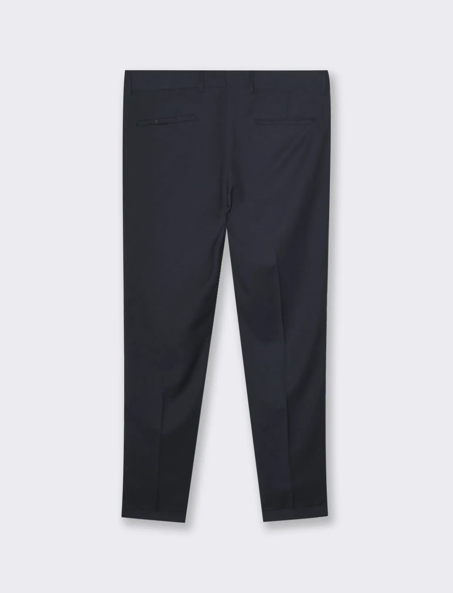 Uomo Piazza Italia Uomo|Pantaloni<Pantaloni formal fit in tessuto diagonale -
