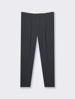 Uomo Piazza Italia Uomo|Pantaloni<Pantaloni formal fit tessuto fantasia gessata -