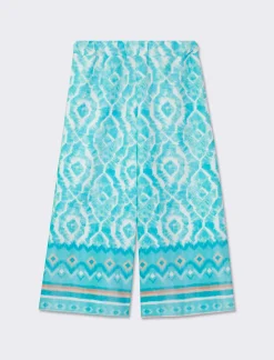 Piazza Italia Bambina<Pantaloni gamba larga all over -