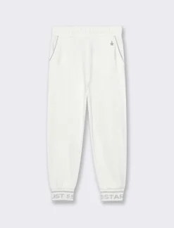 Piazza Italia Bambina|Leggings E Jogger<Pantaloni in felpa con motivo jaquard argento - sporco