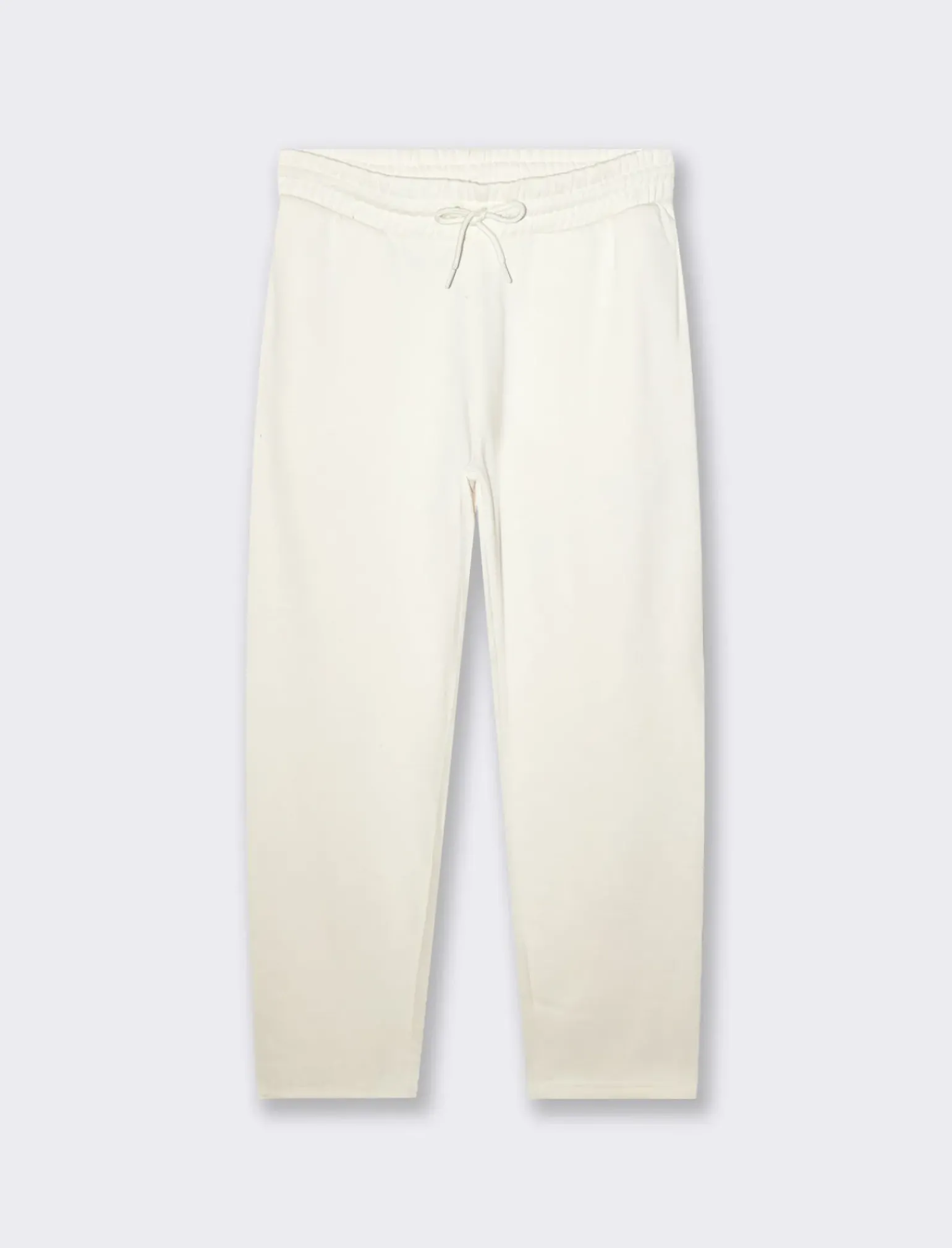 Uomo Piazza Italia Pantaloni<Pantaloni in felpa con vita jogger elasticizzata regolabile - latte