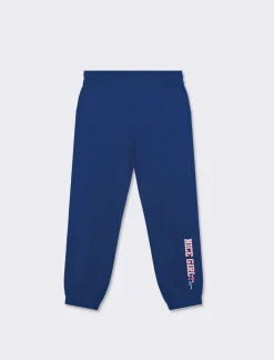 Piazza Italia Bambina|Leggings E Jogger<Pantaloni in felpa di cotone con elastico in vita e al fondo e tagli frontali - Avion