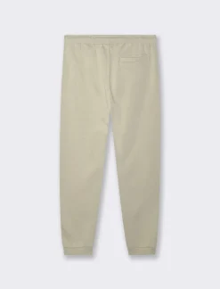 Uomo Piazza Italia Pantaloni<Pantaloni in felpa in misto cotone garzato melange regular fit - stone