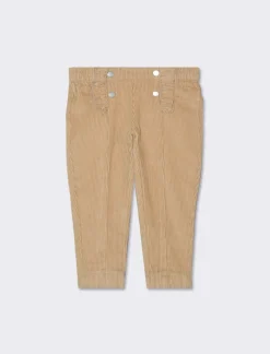 Piazza Italia Neonata<Pantaloni in velluto a coste con rouches -