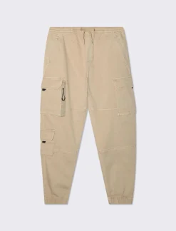 Uomo Piazza Italia Pantaloni<Pantaloni jogger cargo fit in Garment Dyed -