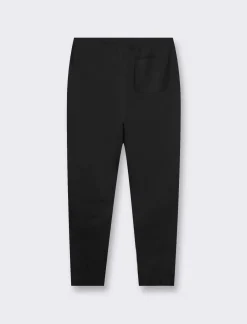 Uomo Piazza Italia Uomo|Pantaloni<Pantaloni jogger in felpa con vita elasticizzata regolabile con laccio e tasca applicata posteriore -