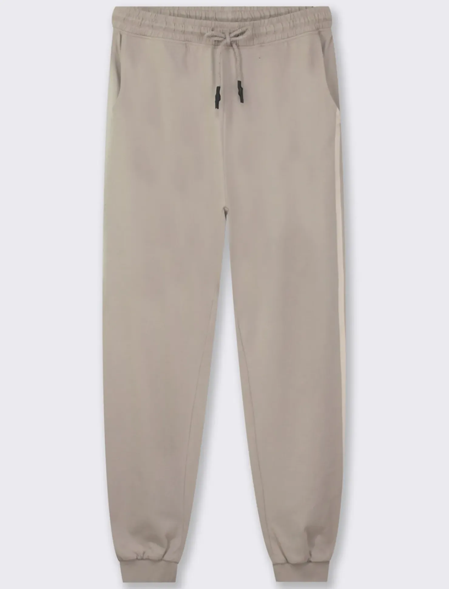 Piazza Italia Pantaloni jogger in jersey di cotone conlaccetto in vita - perla Bianco Clearance