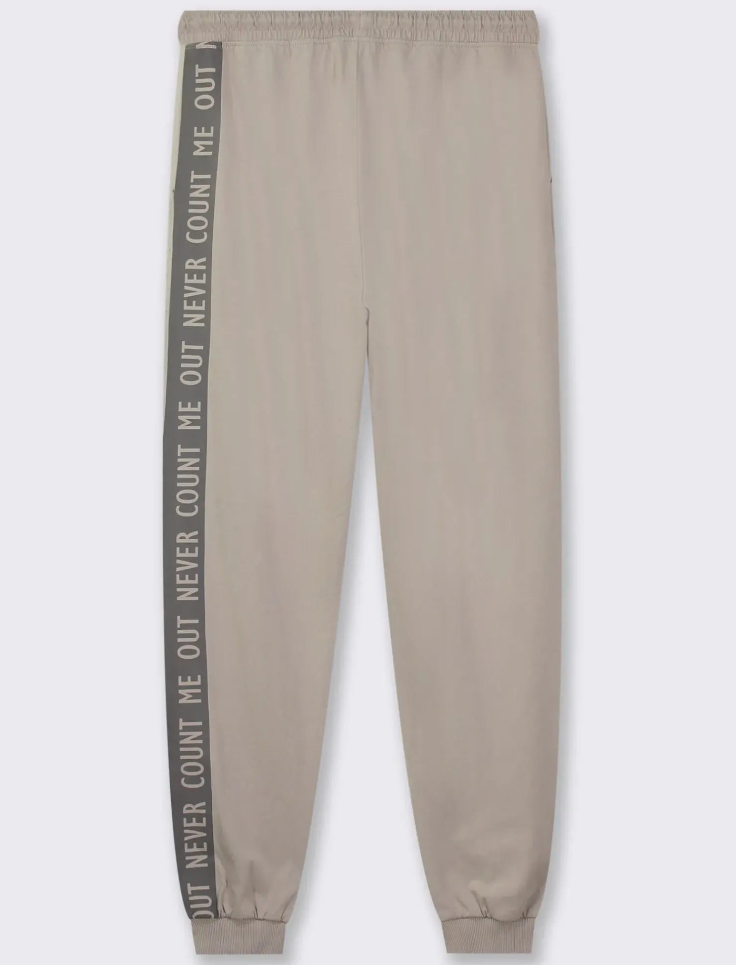 Piazza Italia Pantaloni jogger in jersey di cotone conlaccetto in vita - perla Bianco Clearance