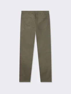 Uomo Piazza Italia Uomo|Pantaloni<Pantaloni regular fit cinque tasche.Tessuto twill 100% cotone - militare