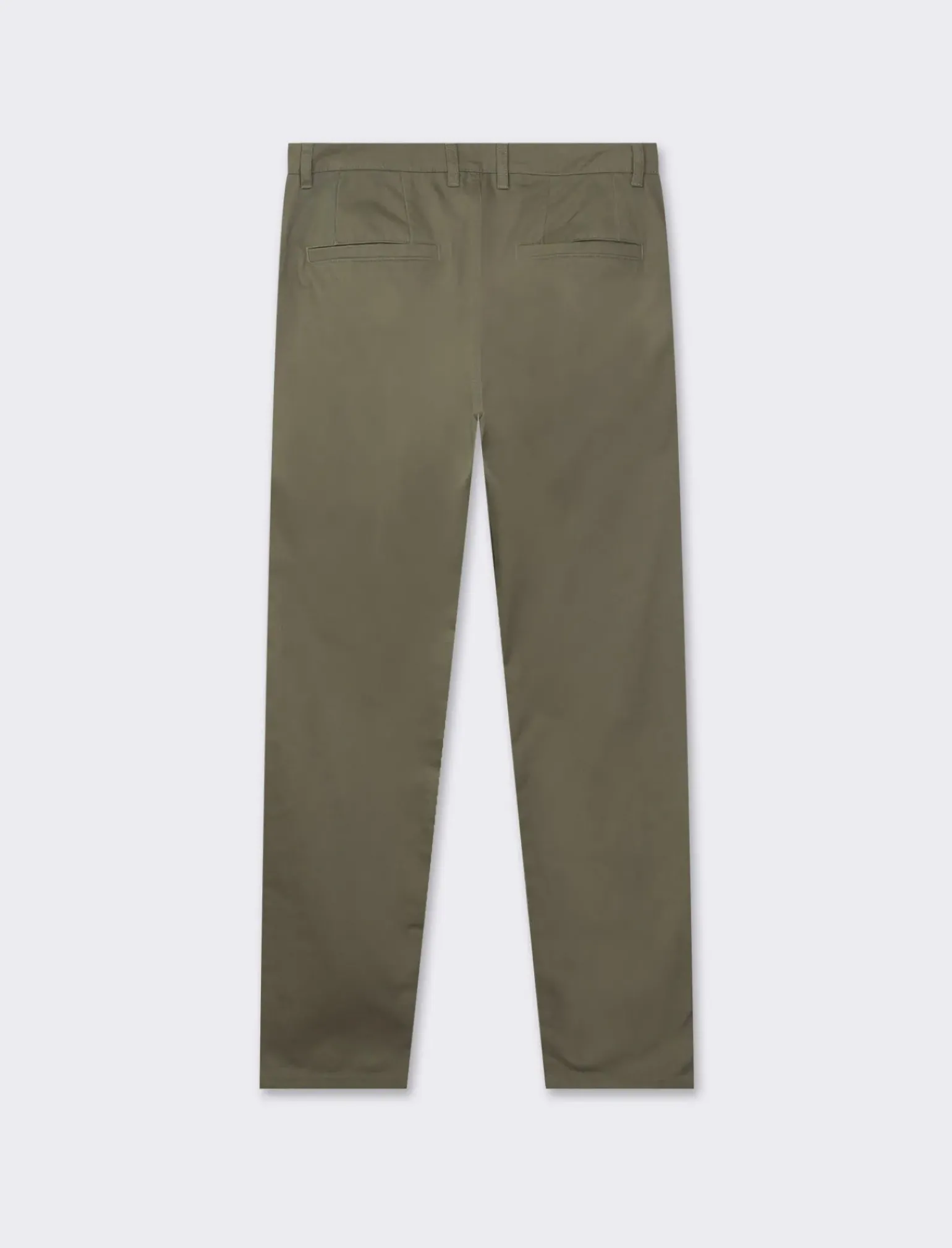 Uomo Piazza Italia Uomo|Pantaloni<Pantaloni regular fit, modello chino. Tessuto twill 100% cotone e chiusura anteriore con cerniera e - militare
