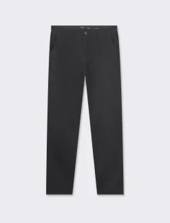 Uomo Piazza Italia Uomo|Pantaloni<Pantaloni regular fit, modello chino. Tessuto twill 100% cotone e chiusura anteriore con cerniera e -