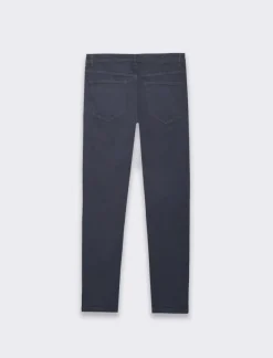 Uomo Piazza Italia Uomo|Pantaloni<Pantaloni slim fit, cinque tasche in tessuto cotone stretch effetto slavato. Chiusura anteriore con - Avion