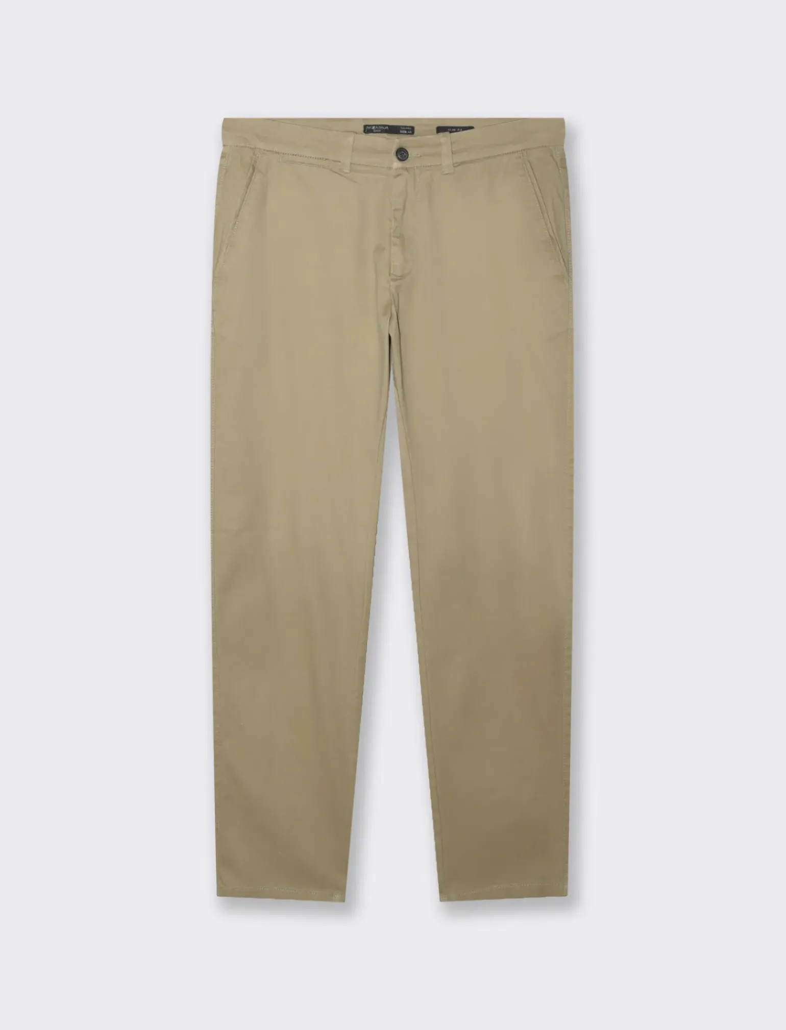 Uomo Piazza Italia Uomo|Pantaloni<Pantaloni slim fit modello chino - tortora