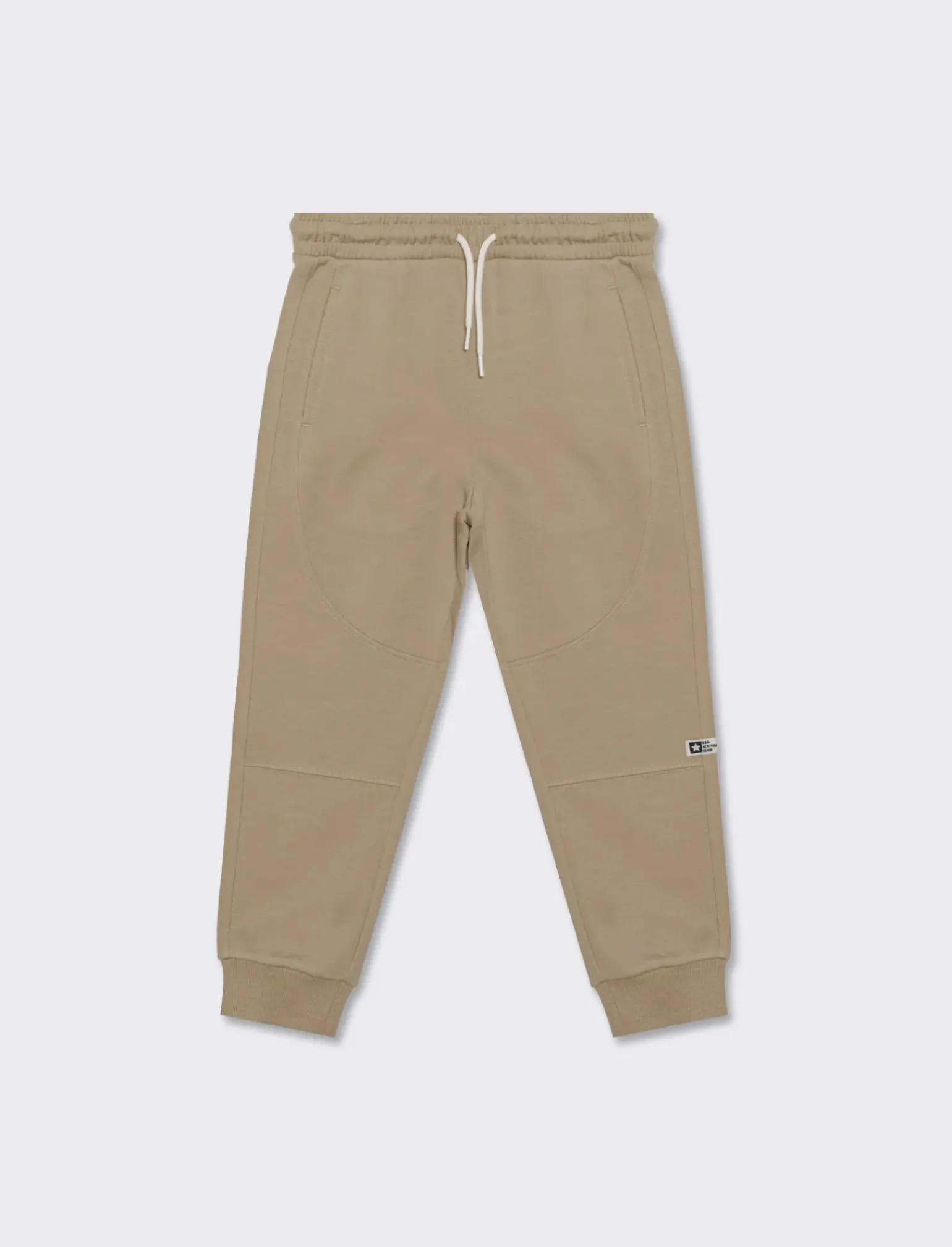 Bambino Piazza Italia Bambino|Leggings E Jogger<Pantaloni sportivi con coulisse e applicazione etichetta con tasche e tagli -