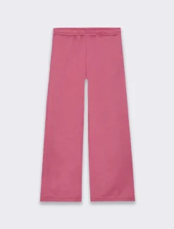 Piazza Italia Bambina|Leggings E Jogger<Pantaloni sportivi da bambina a gamba larga con tasche alla francese - Rosso amarena