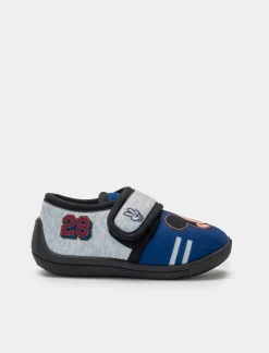 Bambino Piazza Italia Pantofole<Pantofola con strappo in tessuto e stampa Mickey Mouse -