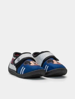 Bambino Piazza Italia Pantofole<Pantofola con strappo in tessuto e stampa Mickey Mouse -