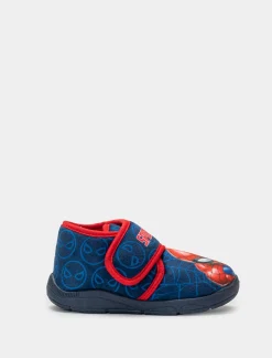 Bambino Piazza Italia Pantofole<Pantofola con strappo in tessuto con stampa Spiderman -