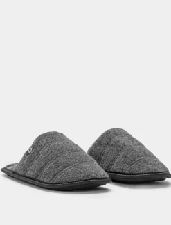 Uomo Piazza Italia Pantofole<Pantofola in tessuto con soletta a quadroni -