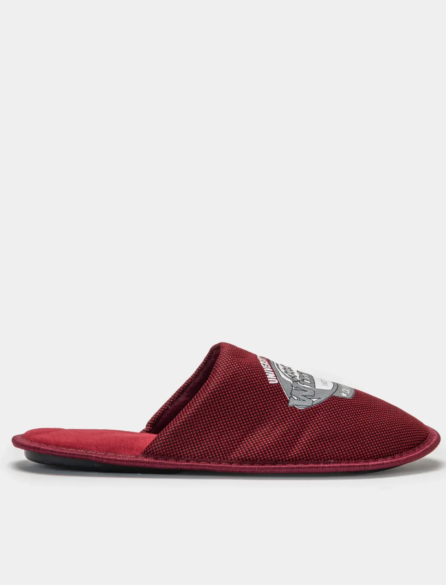 Uomo Piazza Italia Pantofole<Pantofola in tessuto con stampa. In due varianti colore - Bordeaux
