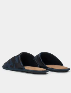 Uomo Piazza Italia Pantofole<Pantofola in tessuto con stampa mimetica -