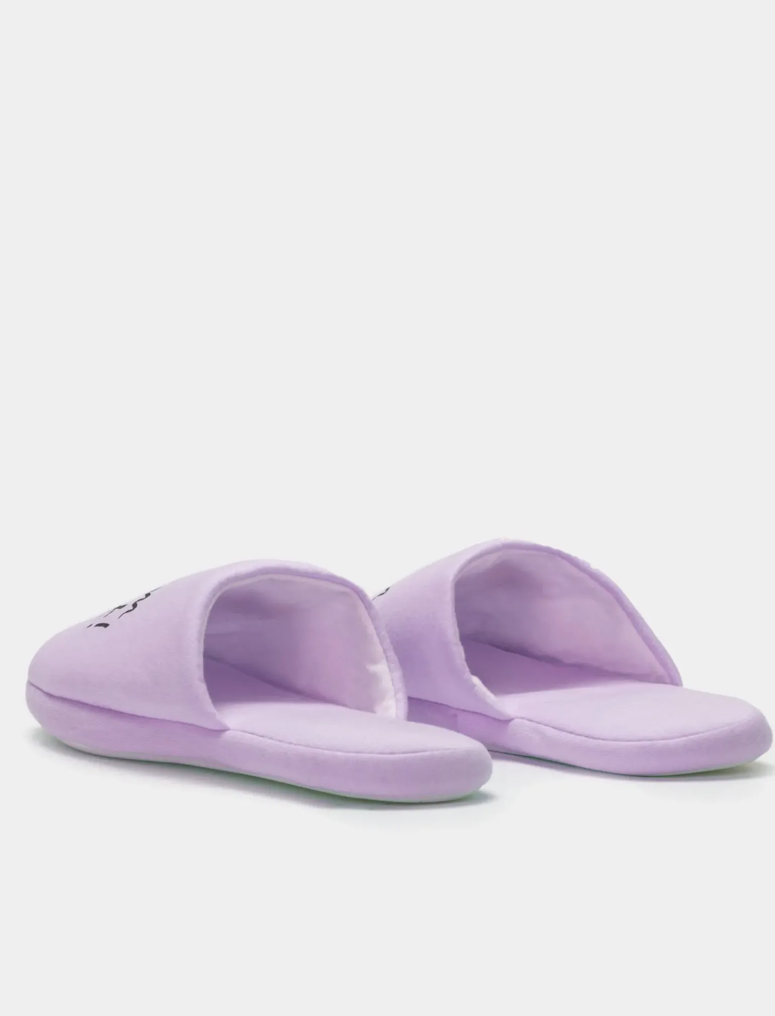 Donna Piazza Italia Pantofole<Pantofola in tessuto con stampa - Lilla