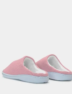 Piazza Italia Pantofola in tessuto con fondo alto - Rosa Best Sale