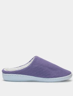 Donna Piazza Italia Pantofole<Pantofola in tessuto con fondo alto - Lilla