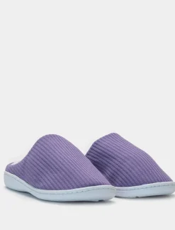 Donna Piazza Italia Pantofole<Pantofola in tessuto con fondo alto - Lilla