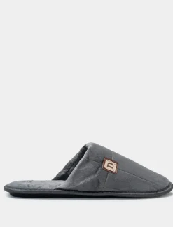 Uomo Piazza Italia Pantofole<Pantofola in tessuto effetto velluto -