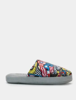 Bambino Piazza Italia Pantofole<Pantofola in tessuto con stampa Avengers -