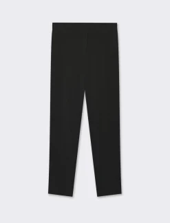 Donna Piazza Italia Donna|Pantaloni<Patalone taglio formale vestibilità straight con elastico jaquard -