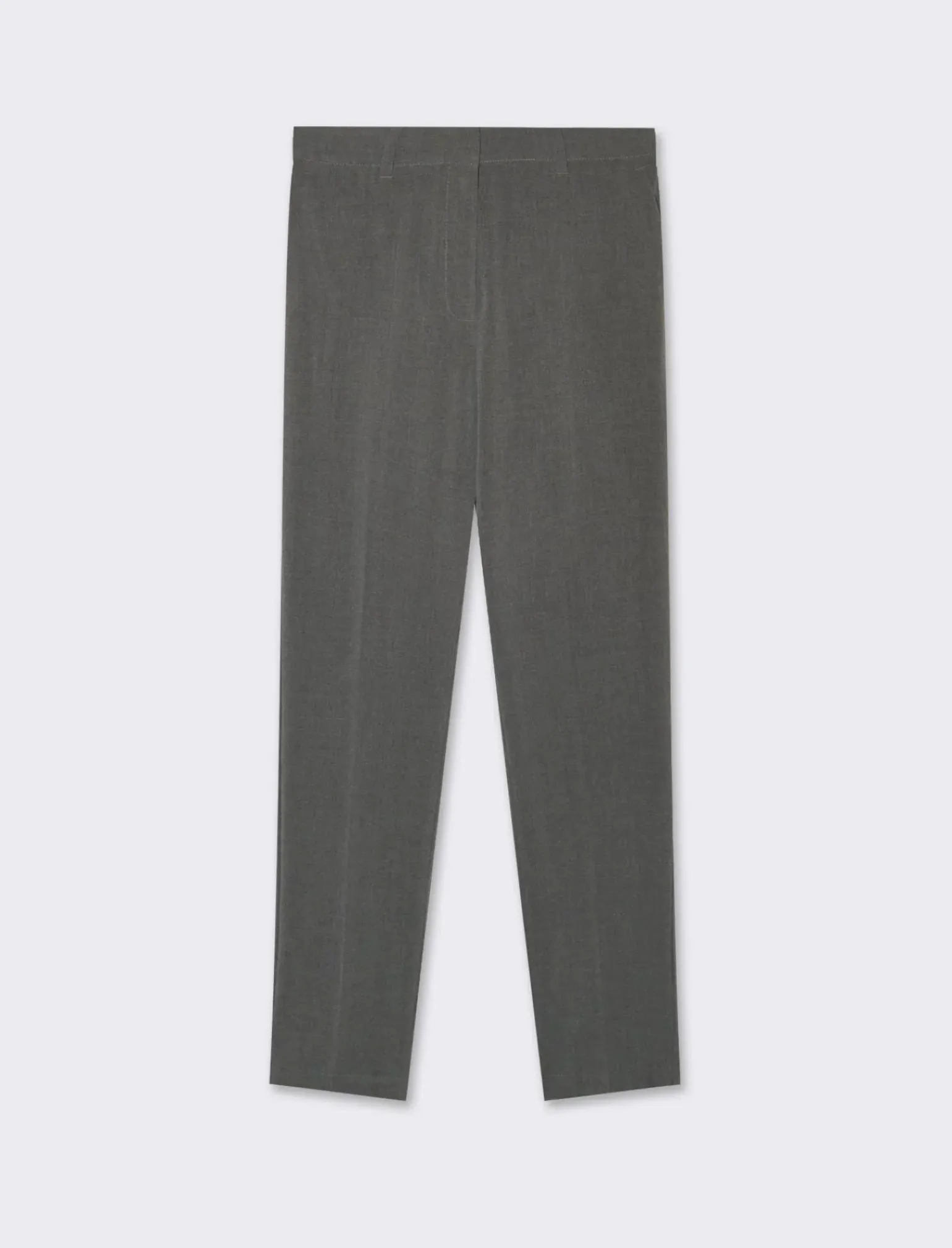 Donna Piazza Italia Donna|Pantaloni<Patalone taglio formale vestibilità straight con elastico jaquard - mel.