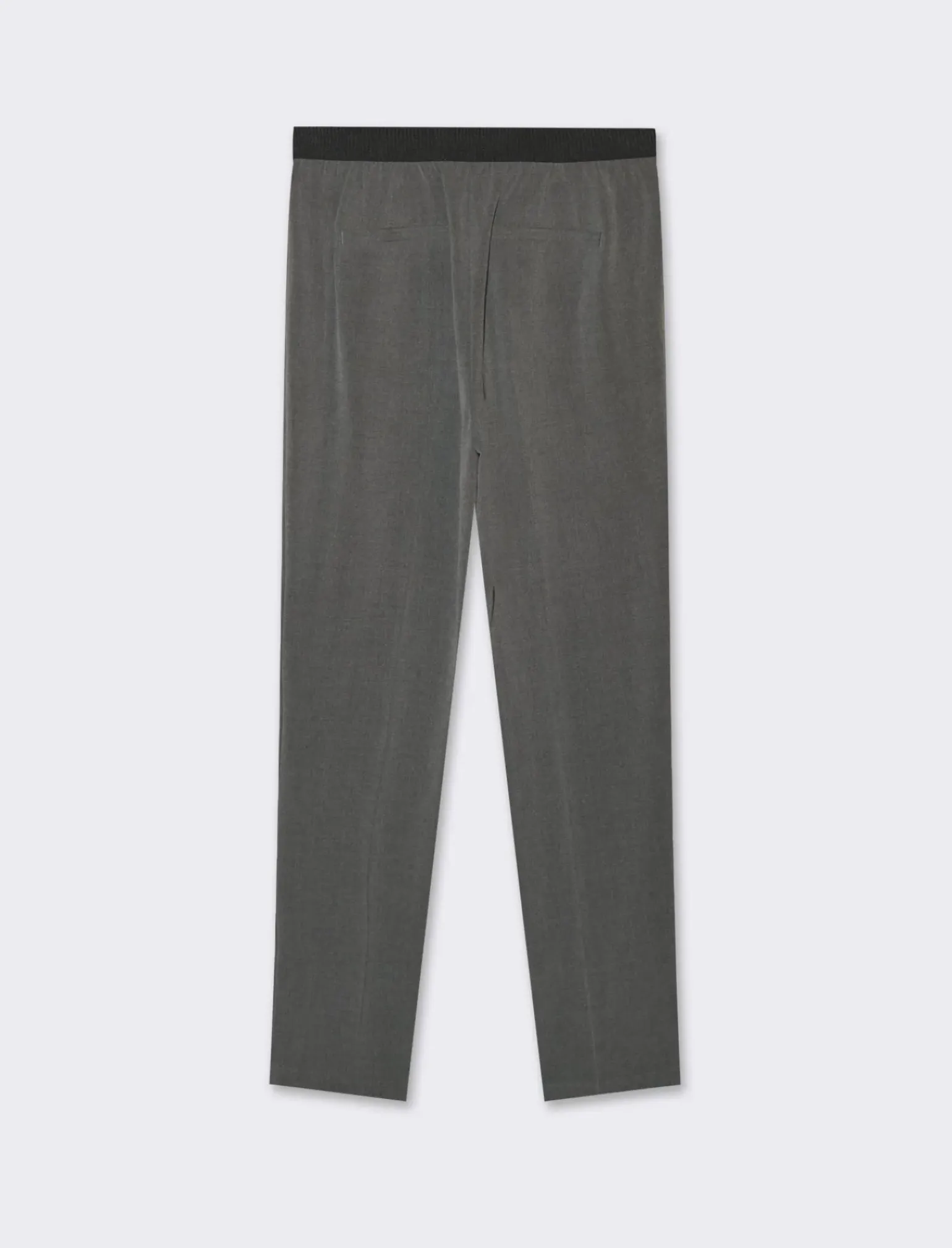 Donna Piazza Italia Donna|Pantaloni<Patalone taglio formale vestibilità straight con elastico jaquard - mel.