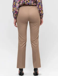 Donna Piazza Italia Donna|Pantaloni<Patalone taglio formale vestibilità straight con cointura - Cammello