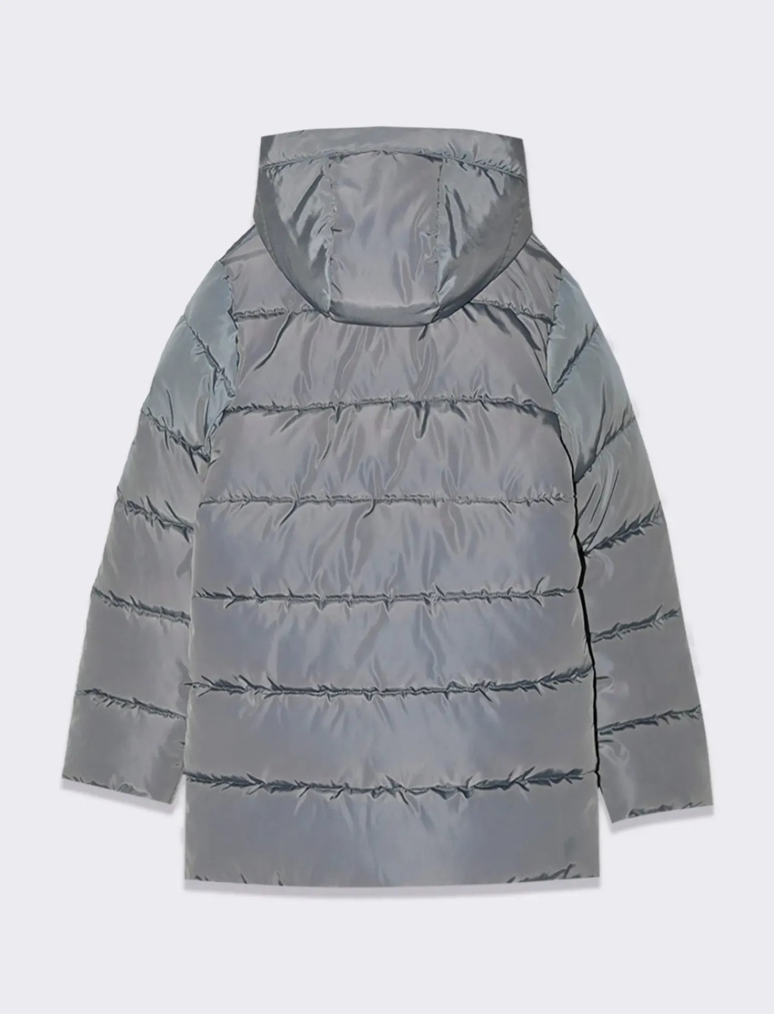 Bambino Piazza Italia Bambino|Giubbini E Cappotti<Piumino imbottito apertura con zip frontale e taschino - cenere