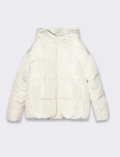 Piazza Italia Bambina|Giubbini E Cappotti<Piumino imbottito con cappuccio - sporco