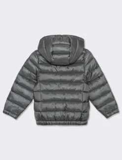 Bambino Piazza Italia Bambino|Giubbini E Cappotti<Piumino imbottito leggero con cappuccio, apertura con zip frontale - militare