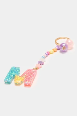 Piazza Italia Bambina<Portachiavi da bambina con lettera - Var 5