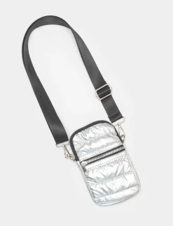 Donna Piazza Italia Donna|Portafogli E Portachiavi<Portafogli da donna con tracollina trapuntata -