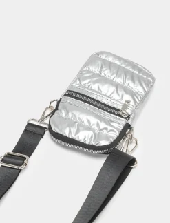 Donna Piazza Italia Donna|Portafogli E Portachiavi<Portafogli da donna con tracollina trapuntata -